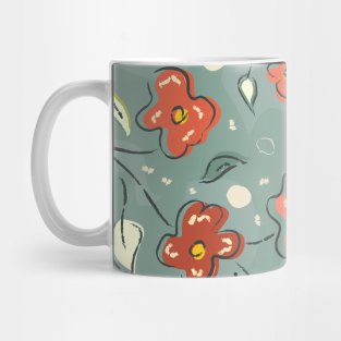 Floral Pattern Mug